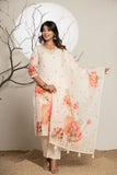 Blushing Pink Digital Print Cotton Suit Set