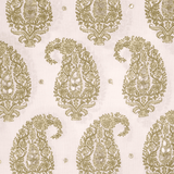 Mughal Butta Pea Green Cotton Unstitched Suit Set