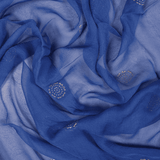 Bright Royal Blue Leheriya Cotton Suit Set