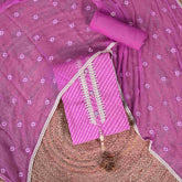 Amethyst Purple Mothra Muslin Unstitched Salwar Suit