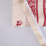 Kota Doriya Embroidery Unstitched Suit Set