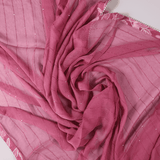 Blooming Pink Floral Cotton Unstitched Suit Set