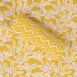 Cadmium Yellow Cotton Unstitched Salwar Suit