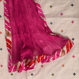 DholaMaru Embroidery Cotton Unstitched Salwar Suit