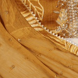 Dijon Mustard Cotton Unstitched Suit Set