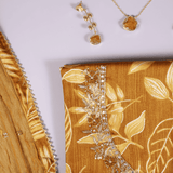 Dijon Mustard Cotton Unstitched Suit Set