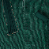 Evening Green Mothra Silk Unstitched Salwar Suit