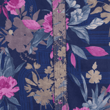 Eye Soothing Blue Cotton Unstitched Suit Set