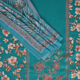 Firozi Pakistani Cotton Unstitched Suit Set