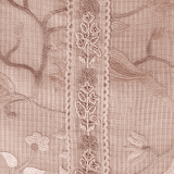 Golden Tissue Embroidered Unstitched Suit Set