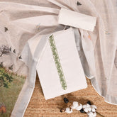 Hand Printed Linen Unstitched Salwar Suit