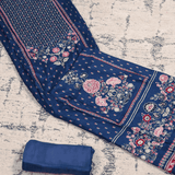 Kosa Silk Digital Print Unstitched Suit Set