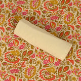 Lanten Yellow Kalamkari Cotton Unstitched Salwar Suit