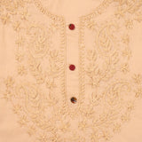 Latte Lakhnavi Cotton Unstitched Suit Set