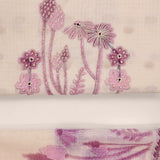 Mesmerising Lavender Kota Doriya Unstitched Suit Set