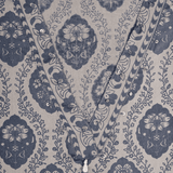 Mink Grey Ajrak Print Cotton Unstitched Suit Set