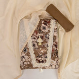 Muddy Floral Cotton Unstitched Suit Set