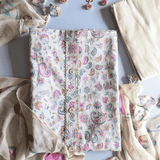 Multi Colour Embroidery Linen Unstitched Suit Set