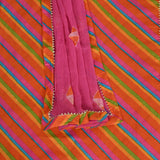 Multi Leheriya Cotton Unstitched Salwar Suit