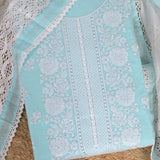 Pale Sky Doriya Unstitched Unstitched Salwar Suit