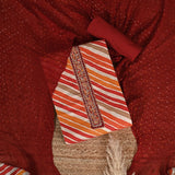 Rainbow Leheriya Muslin Unstitched Salwar Suit