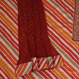 Rainbow Leheriya Muslin Unstitched Salwar Suit