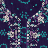 Rarest Blue Bhandej Cotton Unstitched Suit Set