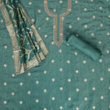 Robin Green Tissue Silk Unstitched Salwar Suit