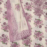 Summery Moff Floral Cotton Unstitched Suit Set