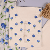 The Eye Cathy Brush Paint Embroidery Cotton Unstitched Suit Set