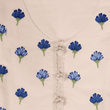 The Eye Cathy Brush Paint Embroidery Cotton Unstitched Suit Set