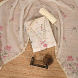 The Pleasent Lotus KotaDoriya Unstitched Suit Set