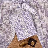 Visteria Lilac Cotton Unstitched Salwar Suit