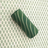 Green White Fount Unstitched Cotton Jaipuri Salwar Suit With Malmal Dupatta