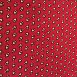 Red Blue Heart Unstitched Cotton Rajasthani Suit Set With Malmal Dupatta