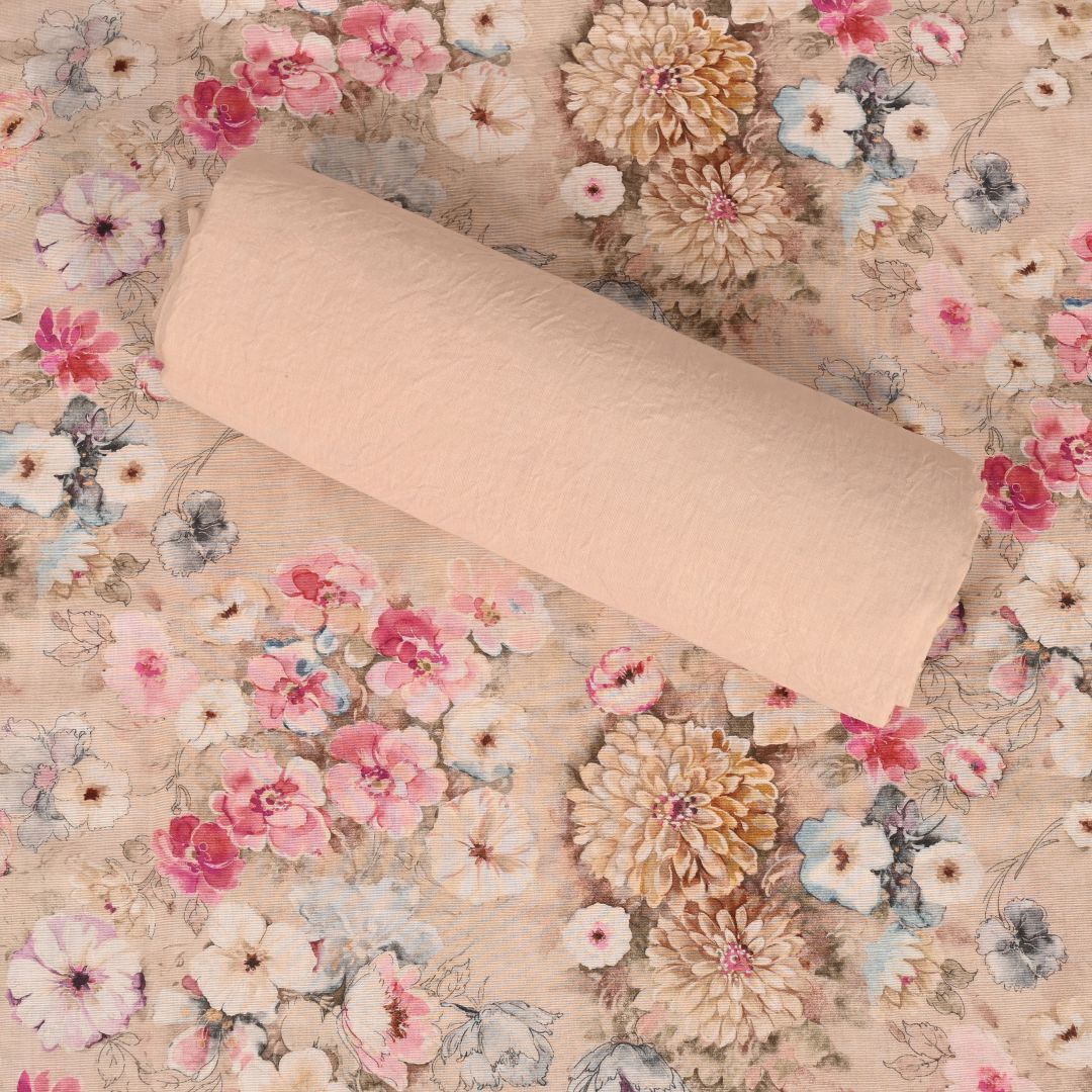 Banana Cream Linen Suit Set