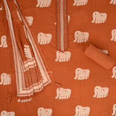 Alloy Orange Cotton Suit Set