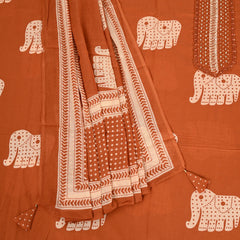 Alloy Orange Cotton Suit Set