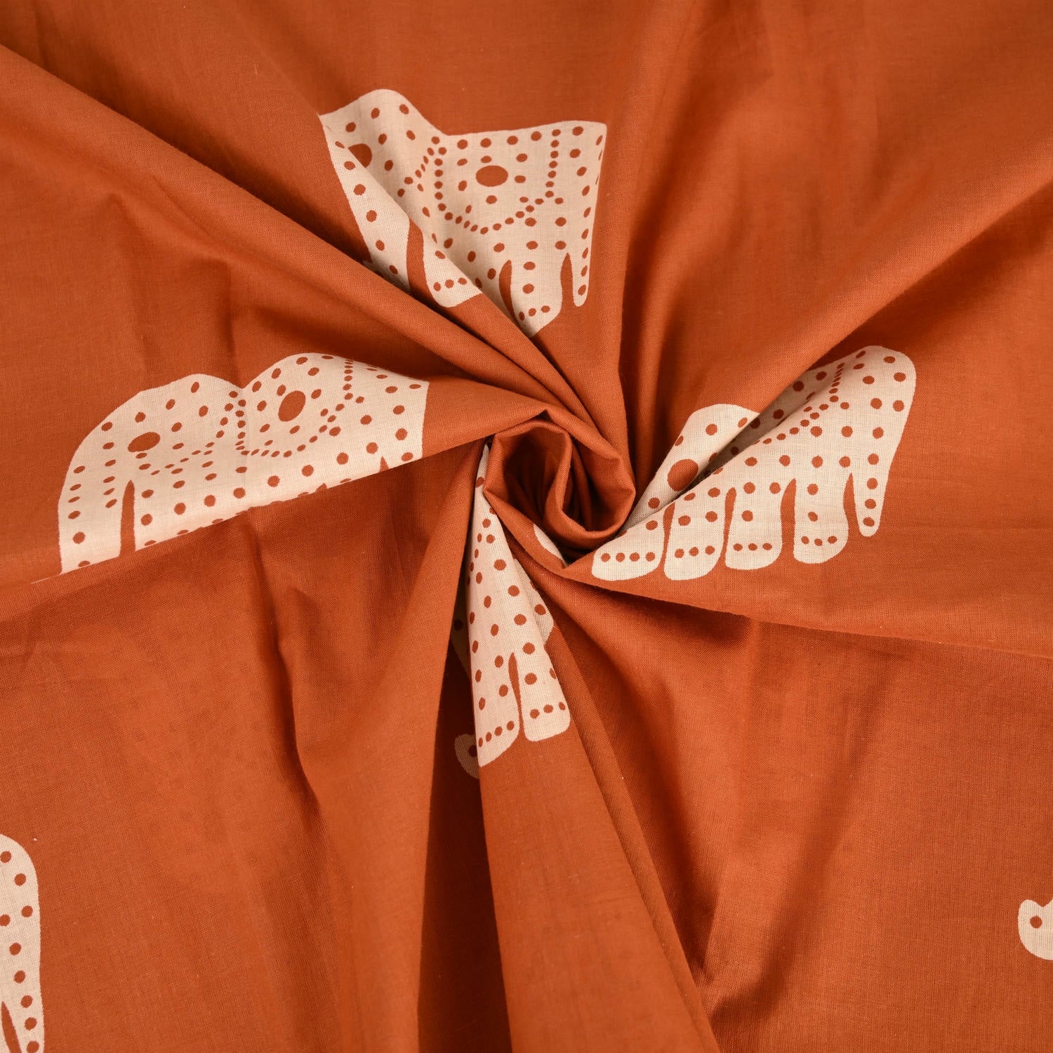 Alloy Orange Cotton Suit Set