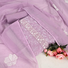 Dusty Movv Kota Doriya Embroidered Suit Set