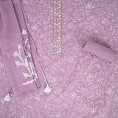 Dusty Movv Kota Doriya Embroidered Suit Set