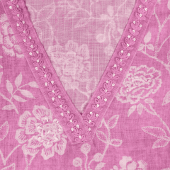 Gorgeous Pink Linen Suit Set
