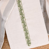 Hand Printed Linen Unstitched Salwar Suit