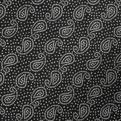 Jade Black Bandhani Cotton Suit Set