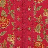Kalamkari Print Cotton Unstitched Suit Set