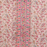 Kalamkari Print Linen Unstitched Suit Set
