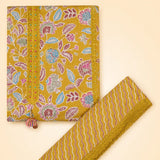Katha Print Cotton Unstitched Suit Set
