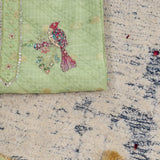 Laurel Green Kota Doriya Unstitched Suit Set