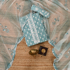 Light Turkoish Cotton Suit Set