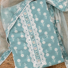 Light Turkoish Cotton Suit Set